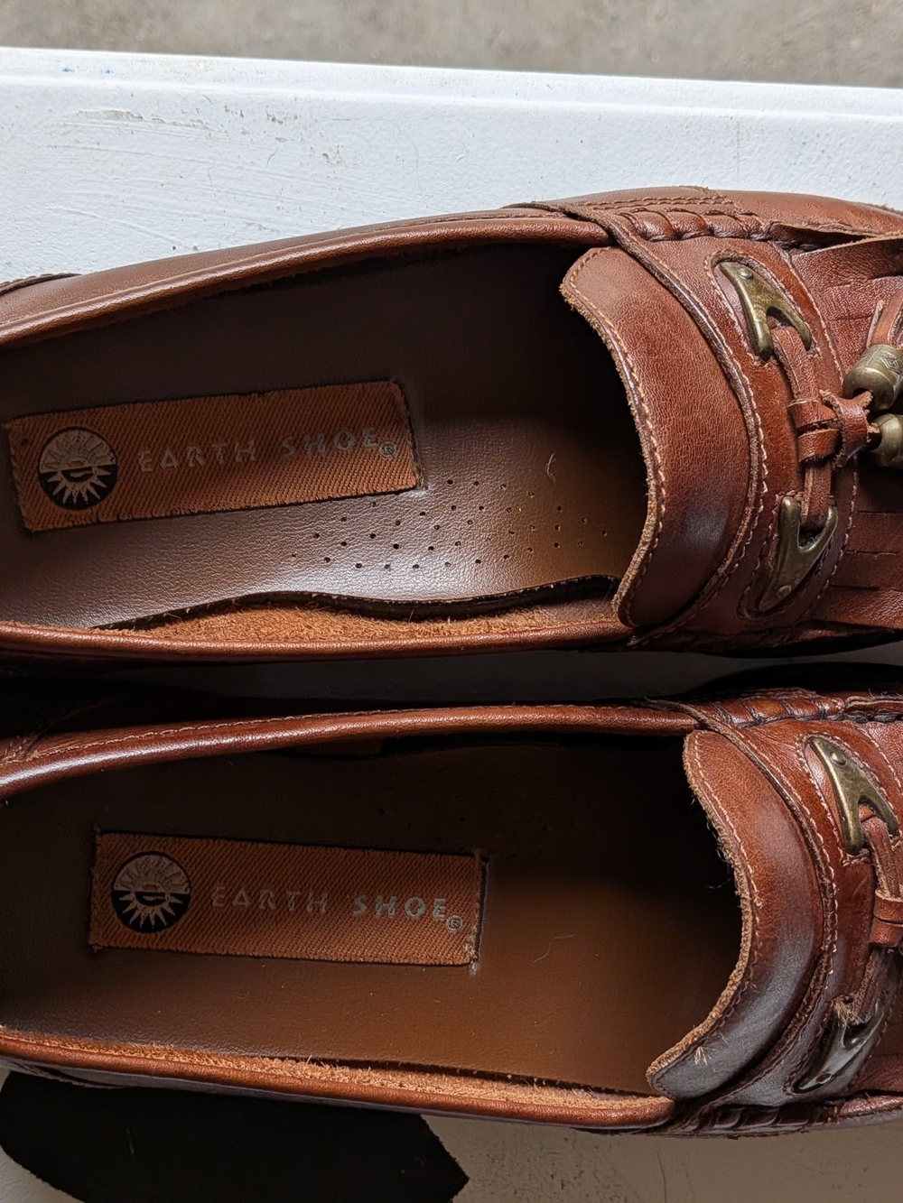 Women's Brown Penny Loafers